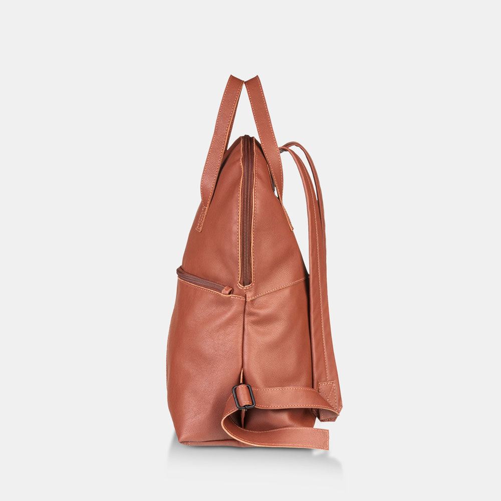 Mochila Slim Caramelo