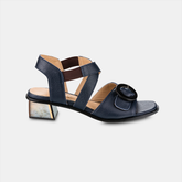 Sandália Salto Médio Atena Marinho