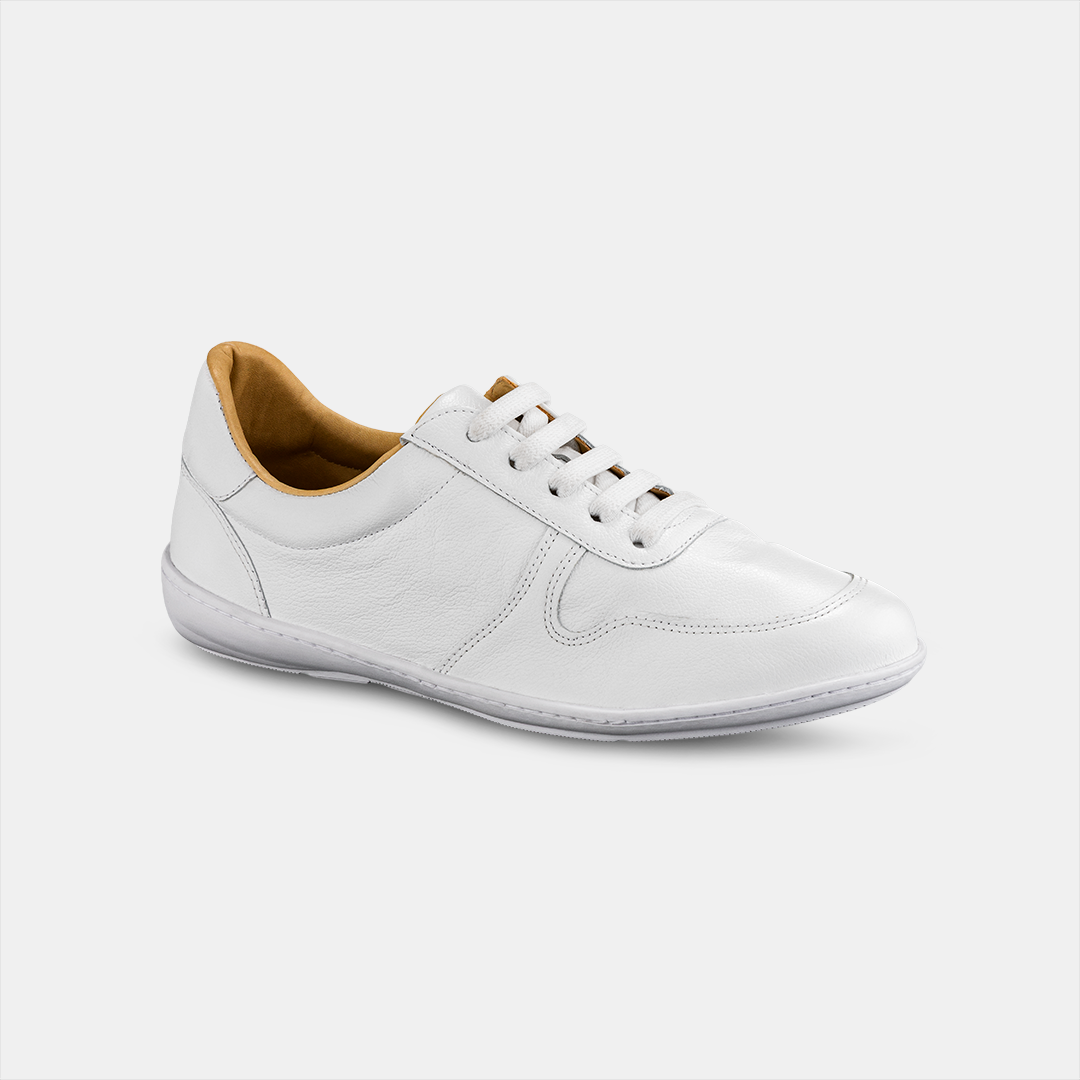 Tênis Couro White