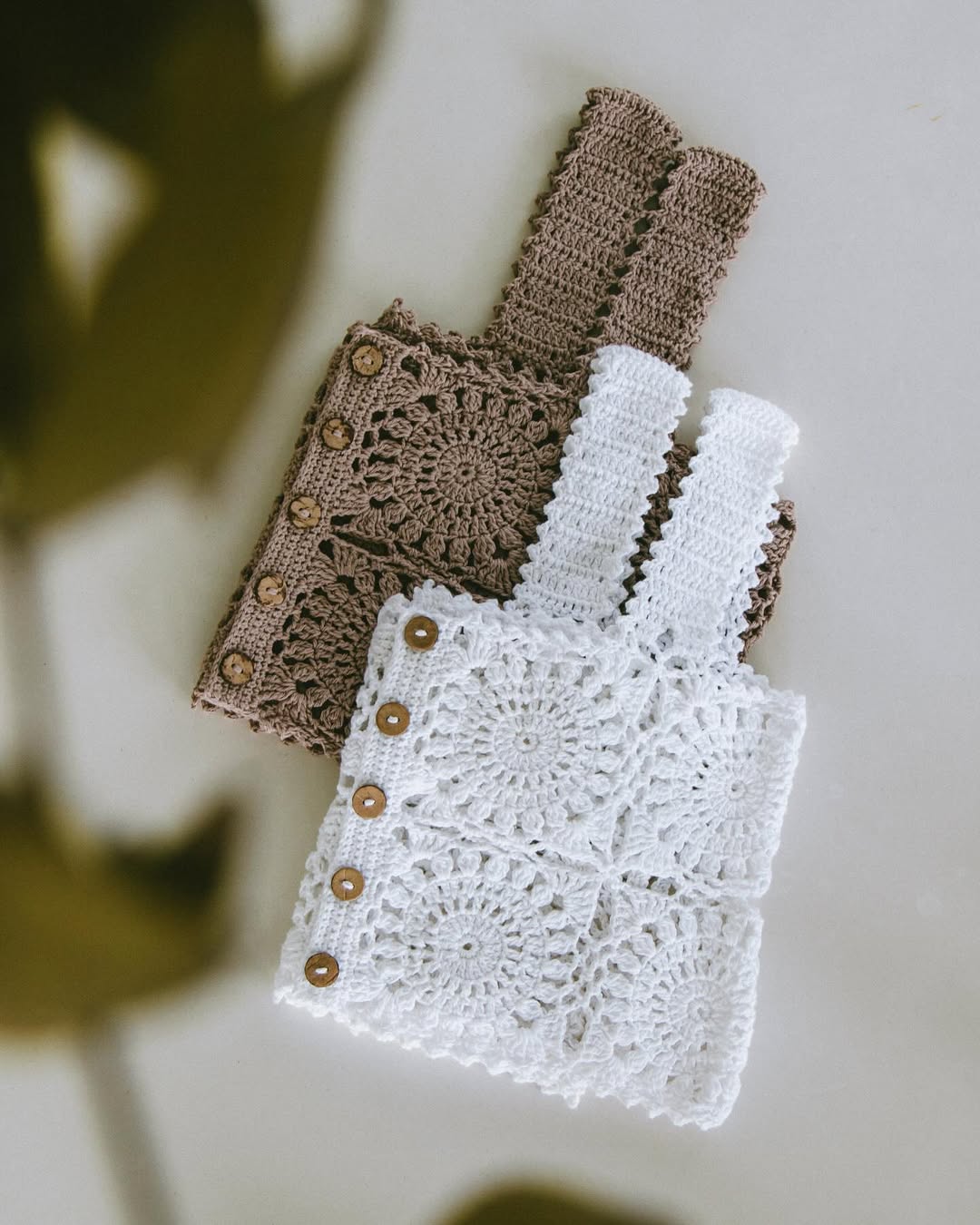 Conjunto Crochê — Top + Mini Saia