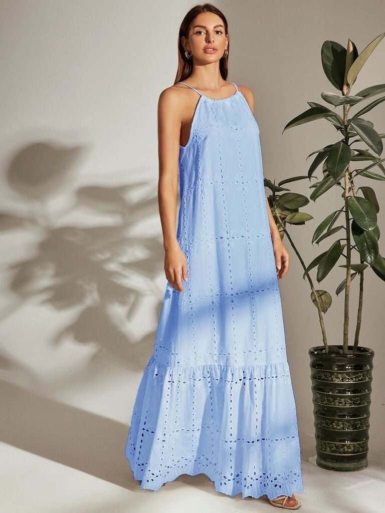 Vestido Longo Azul San Marino