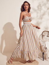 Vestido Longo Listrado Isadora