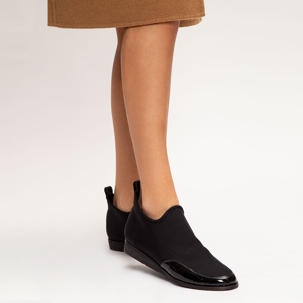 Bota Charlotte Elastano Preto