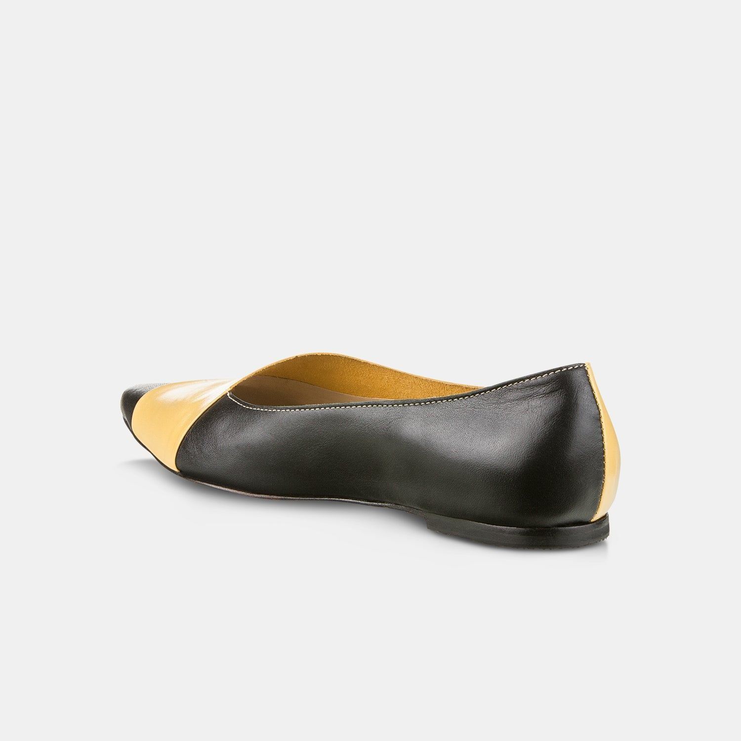 Sapatilha Bicolor Amarelo e Preto