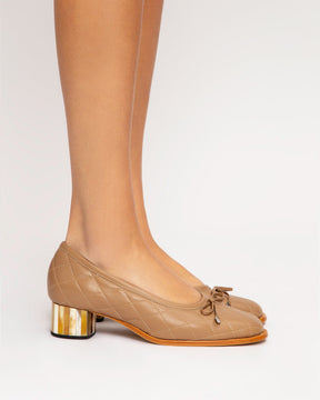 Scarpin Clássico Bege