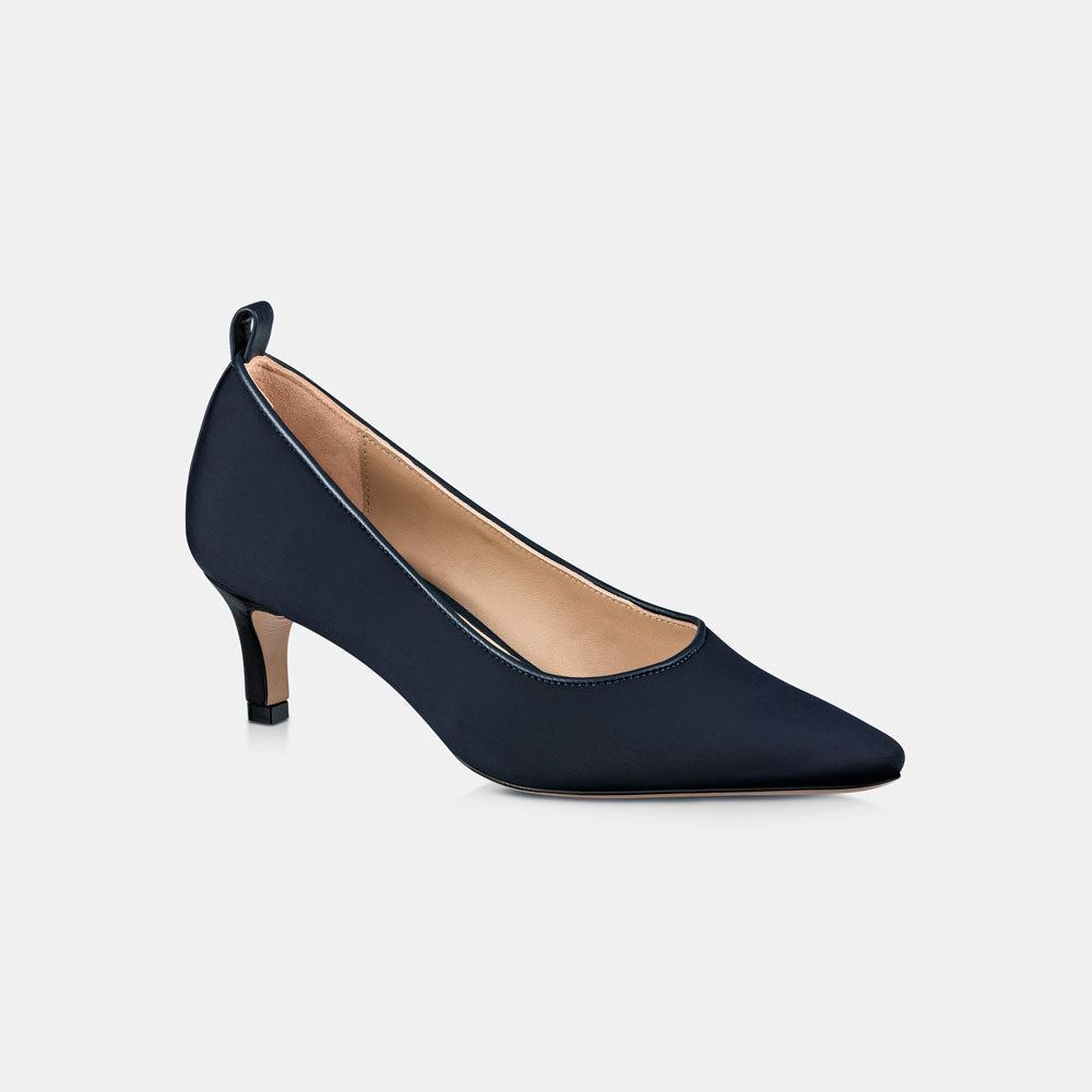 Scarpin Elastano Marinho