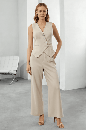 Conjunto Feminino Bege Madri