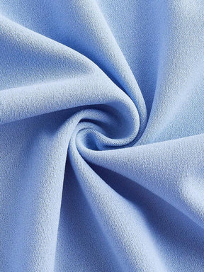 Conjunto Feminino Calça e Jaqueta Curta Azul Malvinas