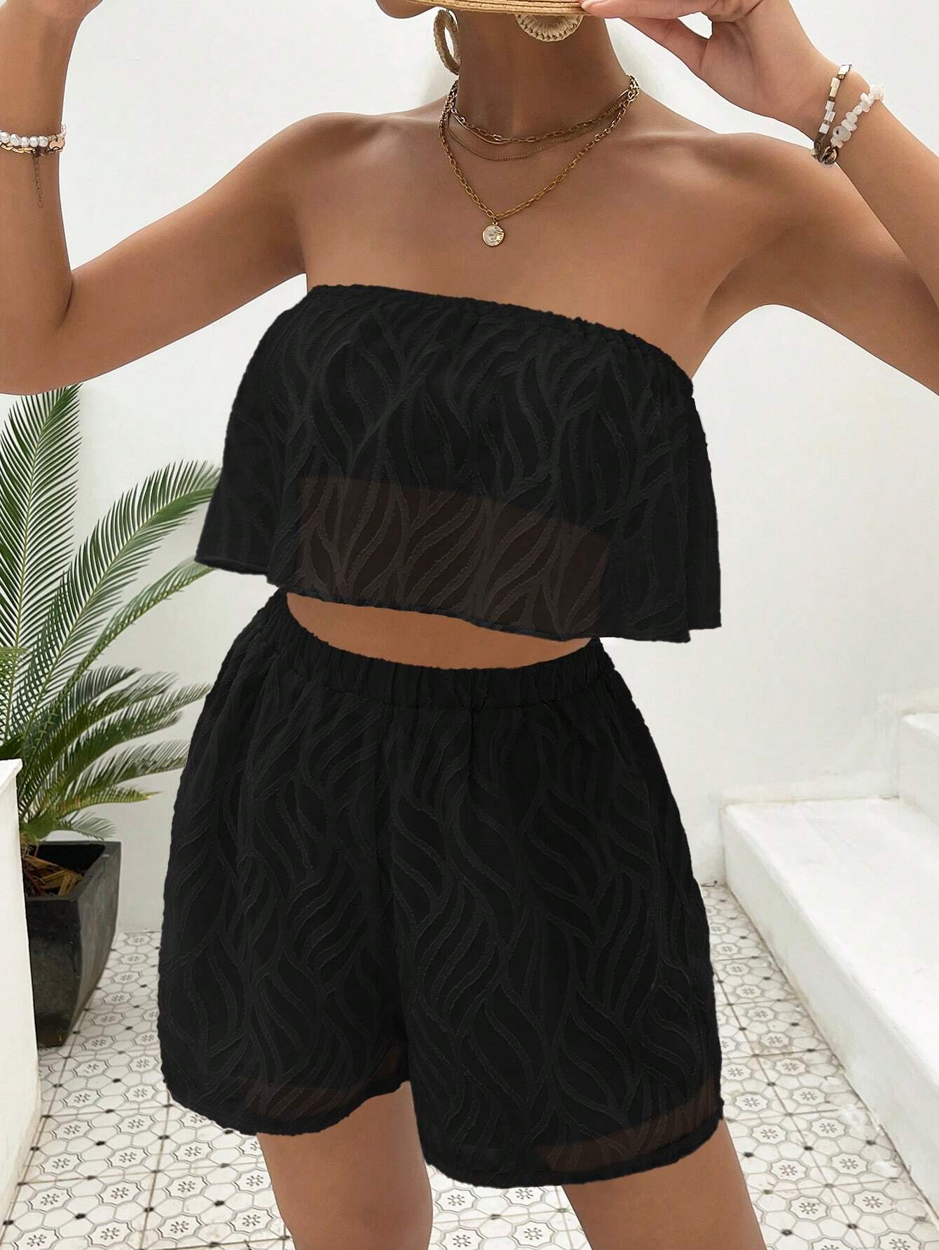 Conjunto Feminino Short e Blusa