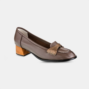 Mocassim Gravata Concreto