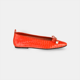 Sapatilha Roma Croco Orange