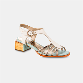 Sandália Salto Baixo Acqua