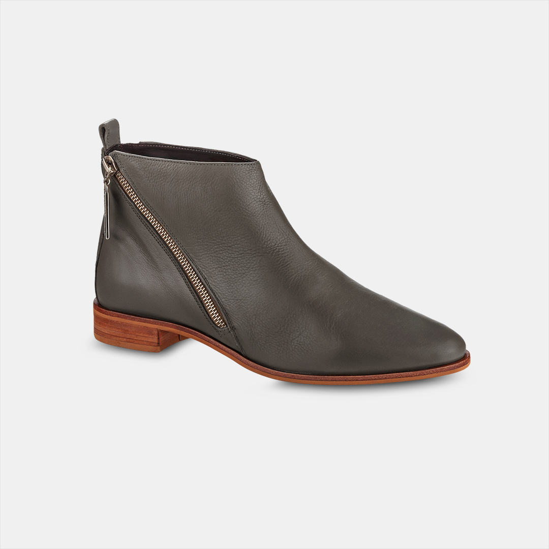 Bota Feminina Zíper Oliva