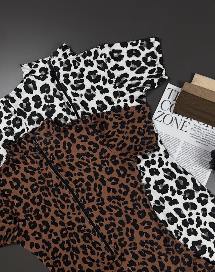 Macacão Curto Animal Print