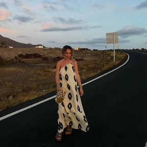 Vestido Branco Longo Bianca