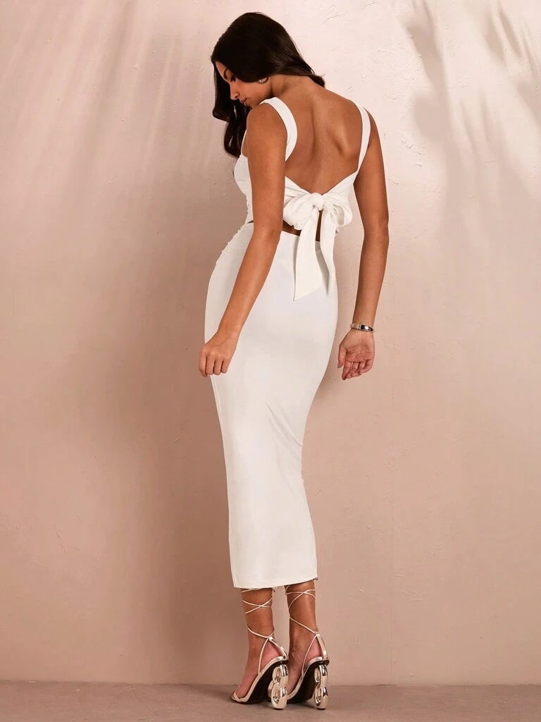 Vestido Branco Viena