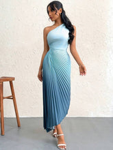 Vestido Longo Azul Atenas