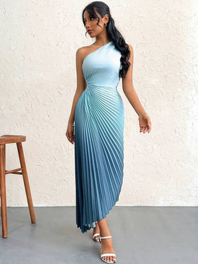 Vestido Longo Azul Atenas