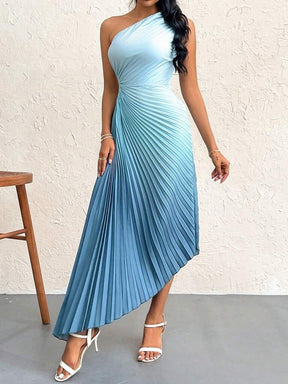 Vestido Longo Azul Atenas