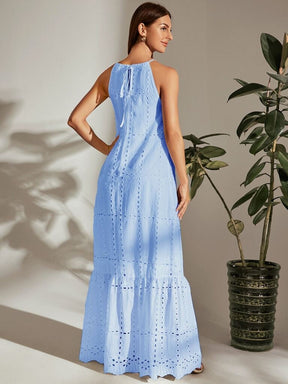 Vestido Longo Azul San Marino