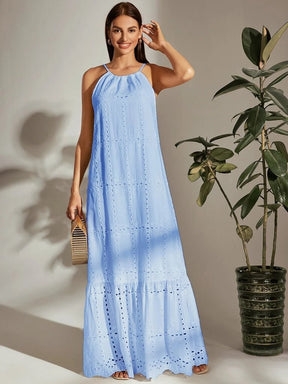 Vestido Longo Azul San Marino