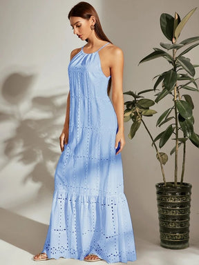 Vestido Longo Azul San Marino