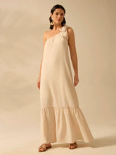 Vestido Longo Bege Dublin