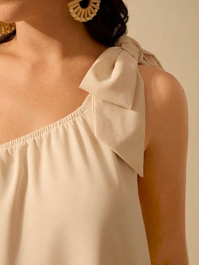 Vestido Longo Bege Dublin