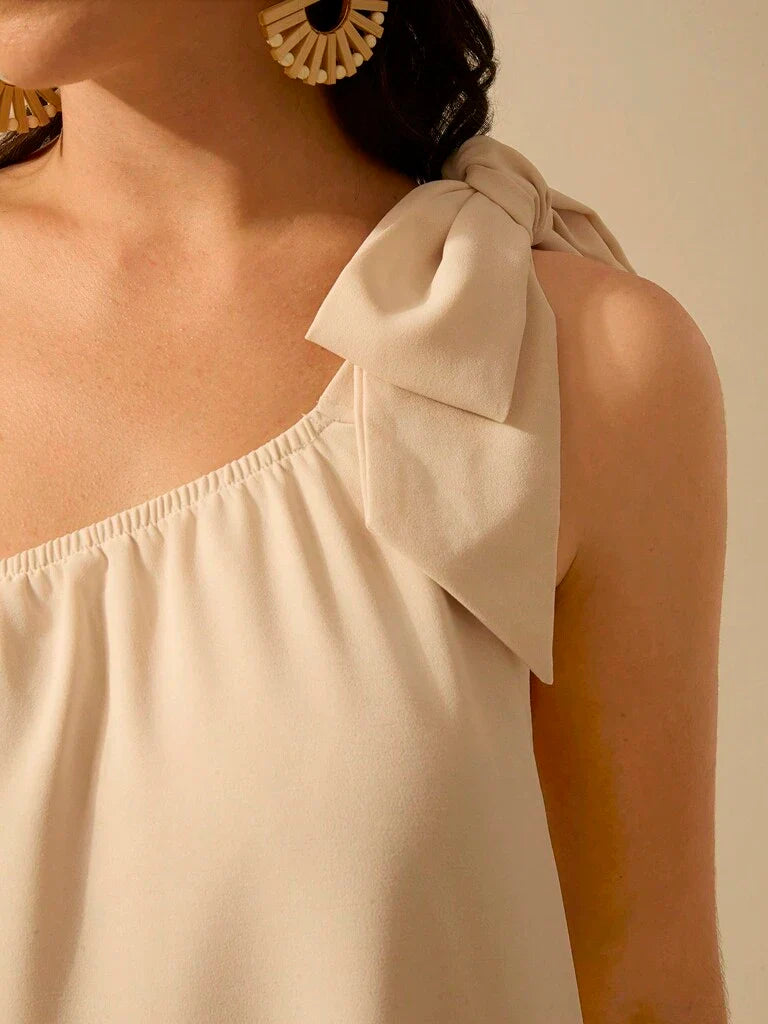 Vestido Longo Bege Dublin