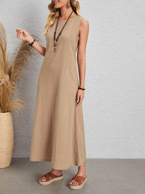 Vestido Longo Bege Emilly