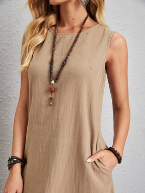 Vestido Longo Bege Emilly