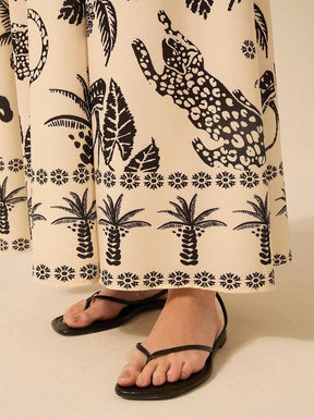 Vestido Longo Estampado Sevilha