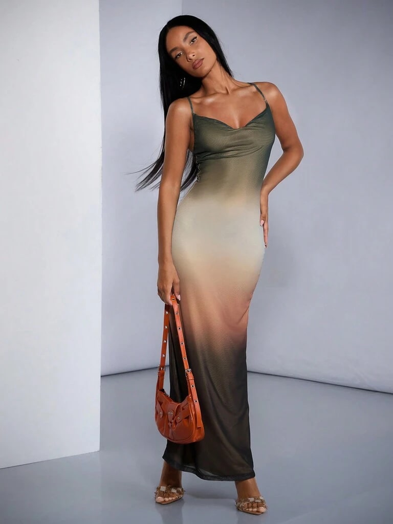 Vestido Longo Multicolorido Granada