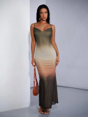 Vestido Longo Multicolorido Granada