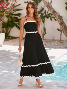 Vestido Longo Preto Estella