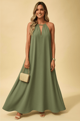 Vestido Longo Verde Milão