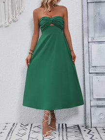 Vestido Midi Verde Isabel