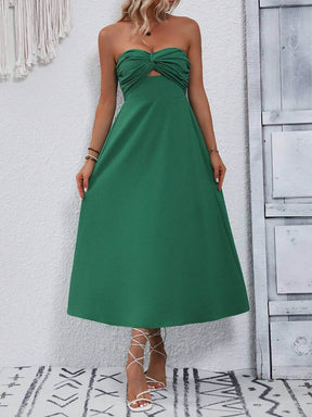 Vestido Midi Verde Isabel