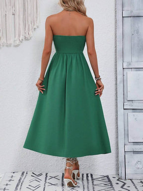 Vestido Midi Verde Isabel