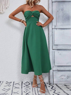 Vestido Midi Verde Isabel