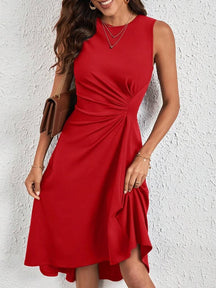 Vestido Vermelho Midi Eduarda
