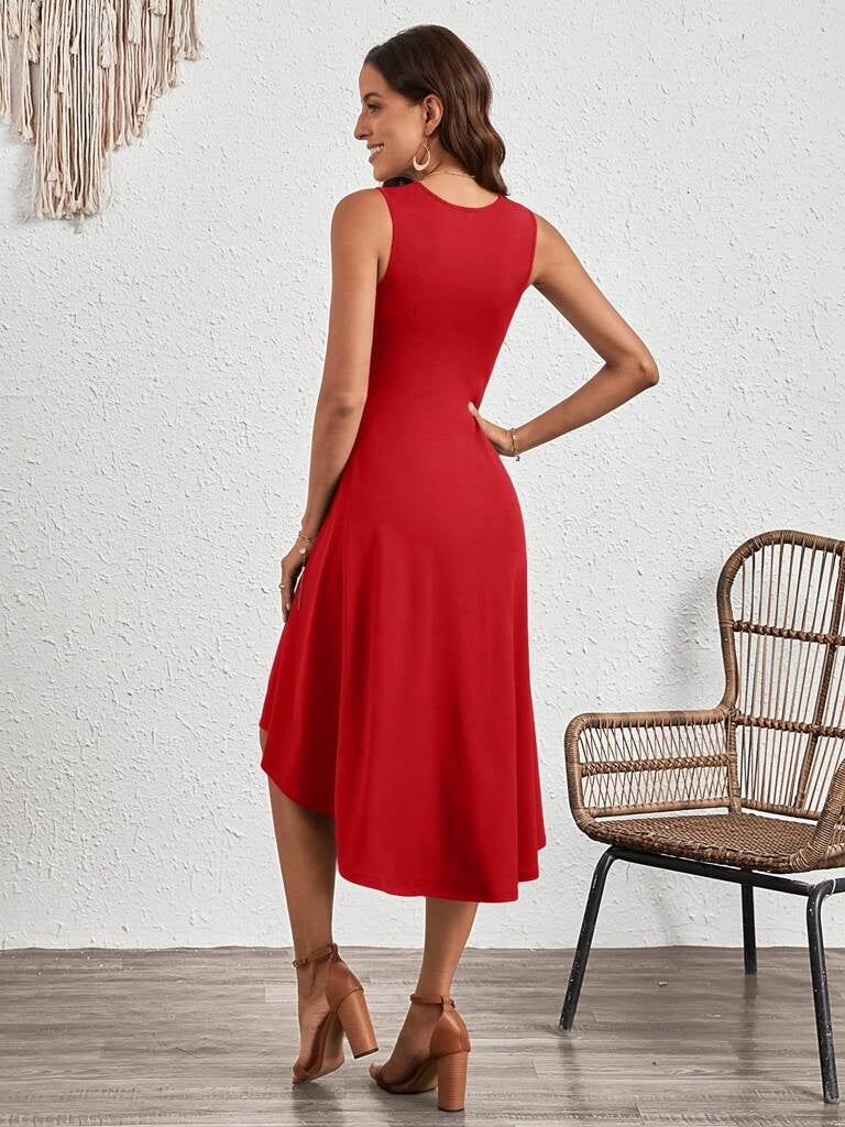 Vestido Vermelho Midi Eduarda
