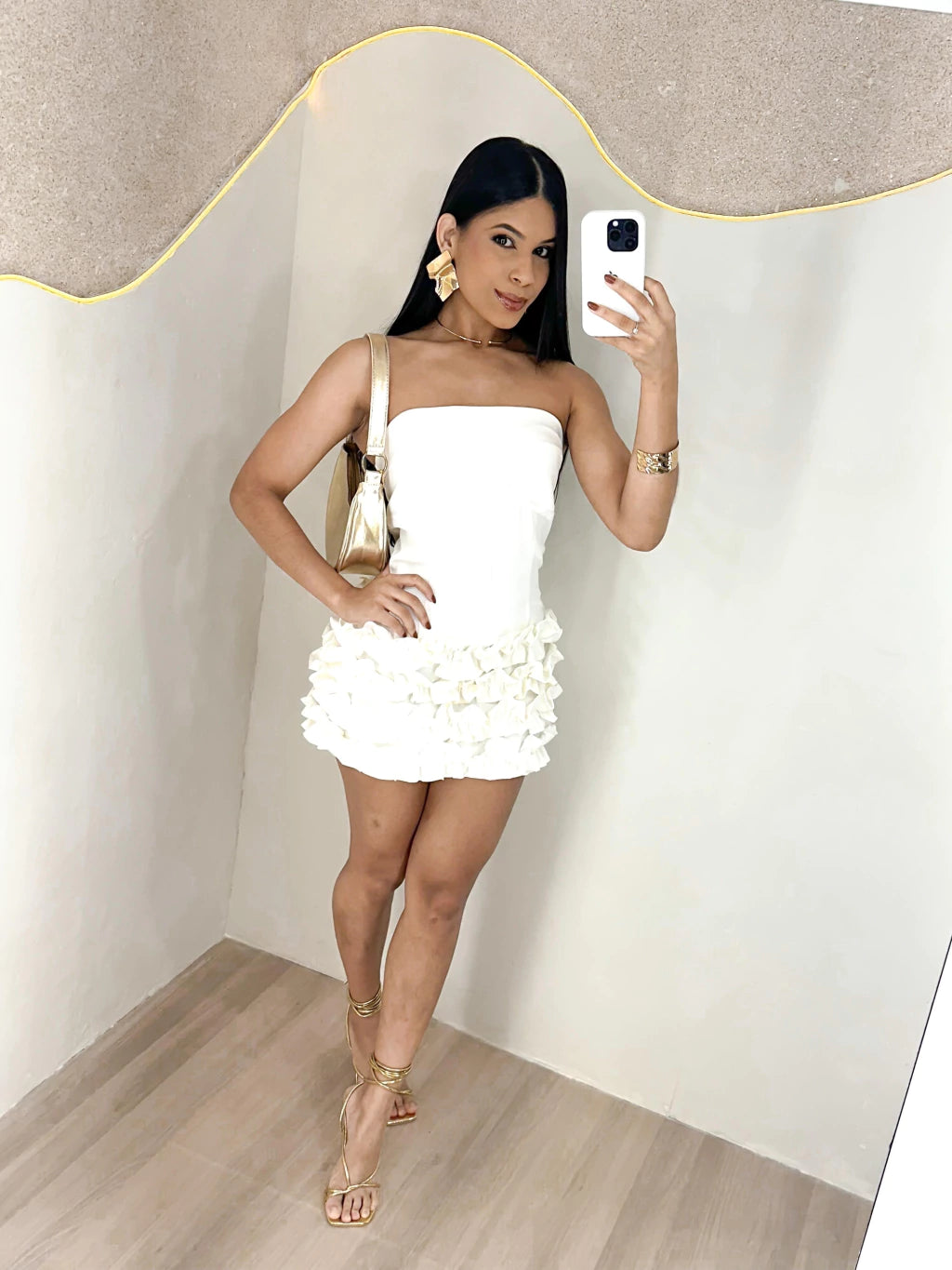 Vestido Lorena em Alfaiataria